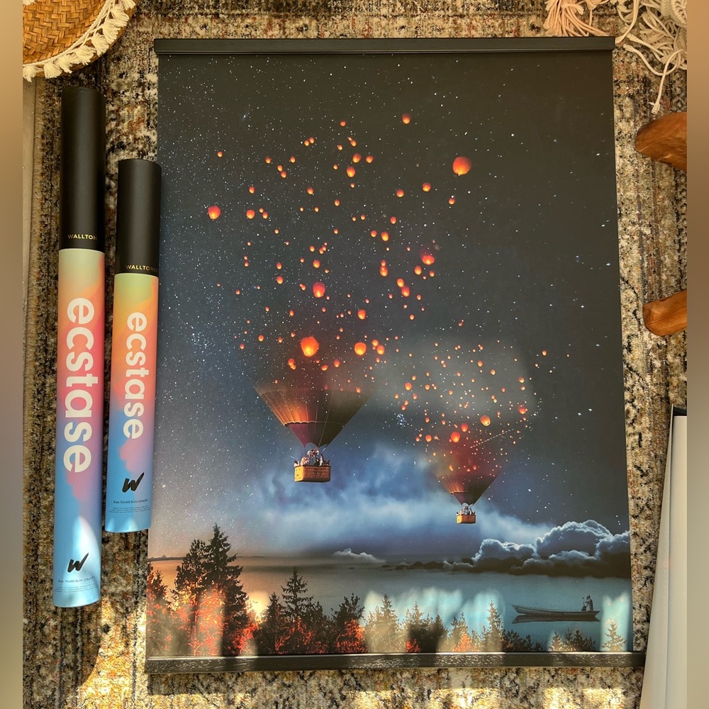 Ecstase Walltone Canvas Print - “Mirage” - With Frame